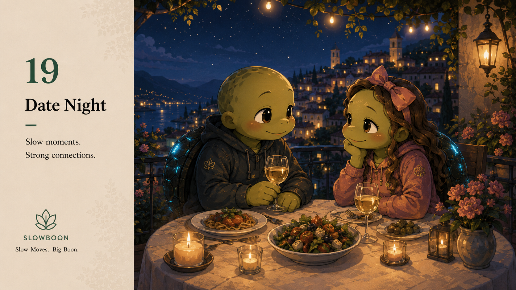 SlowBoon enjoying a romantic date night