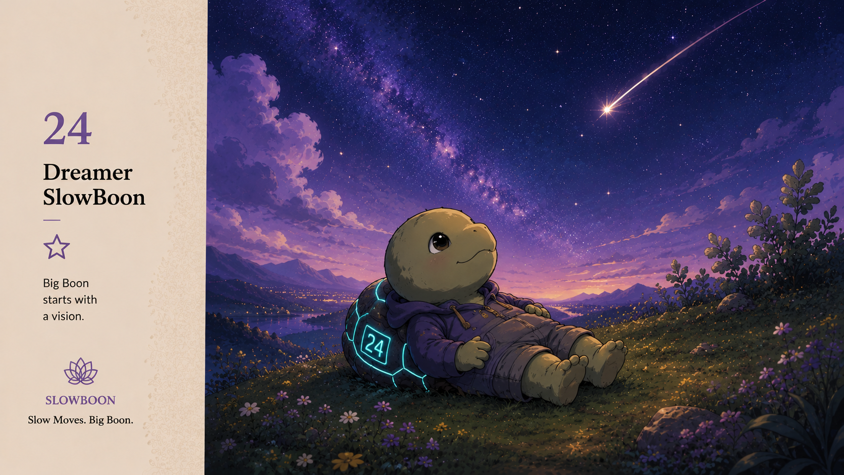 Dreamer SlowBoon gazing at the stars